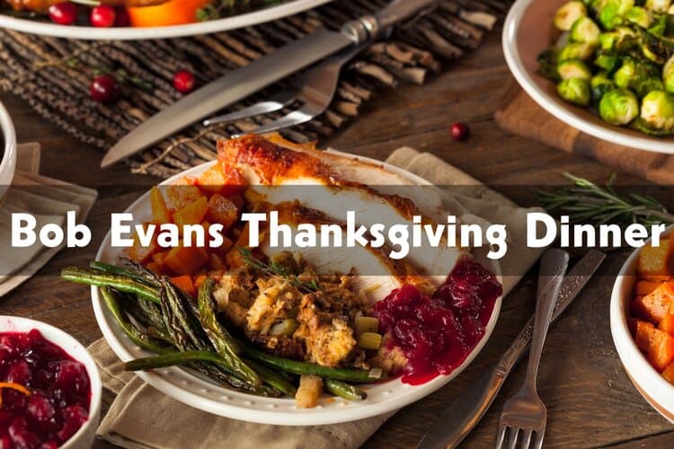 Bob Evans Thanksgiving Dinner of 2022 Modern Art Catering