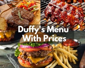 Duffy's Menu With Prices