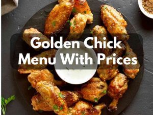 Golden Chick Menu With Prices