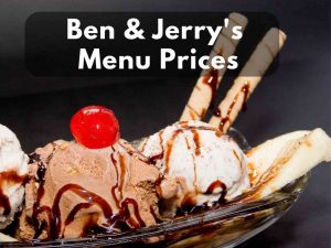 Ben & Jerry's Prices