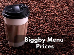 biggby coffee menu prices