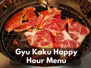 Gyu Kaku Happy Hour Time
