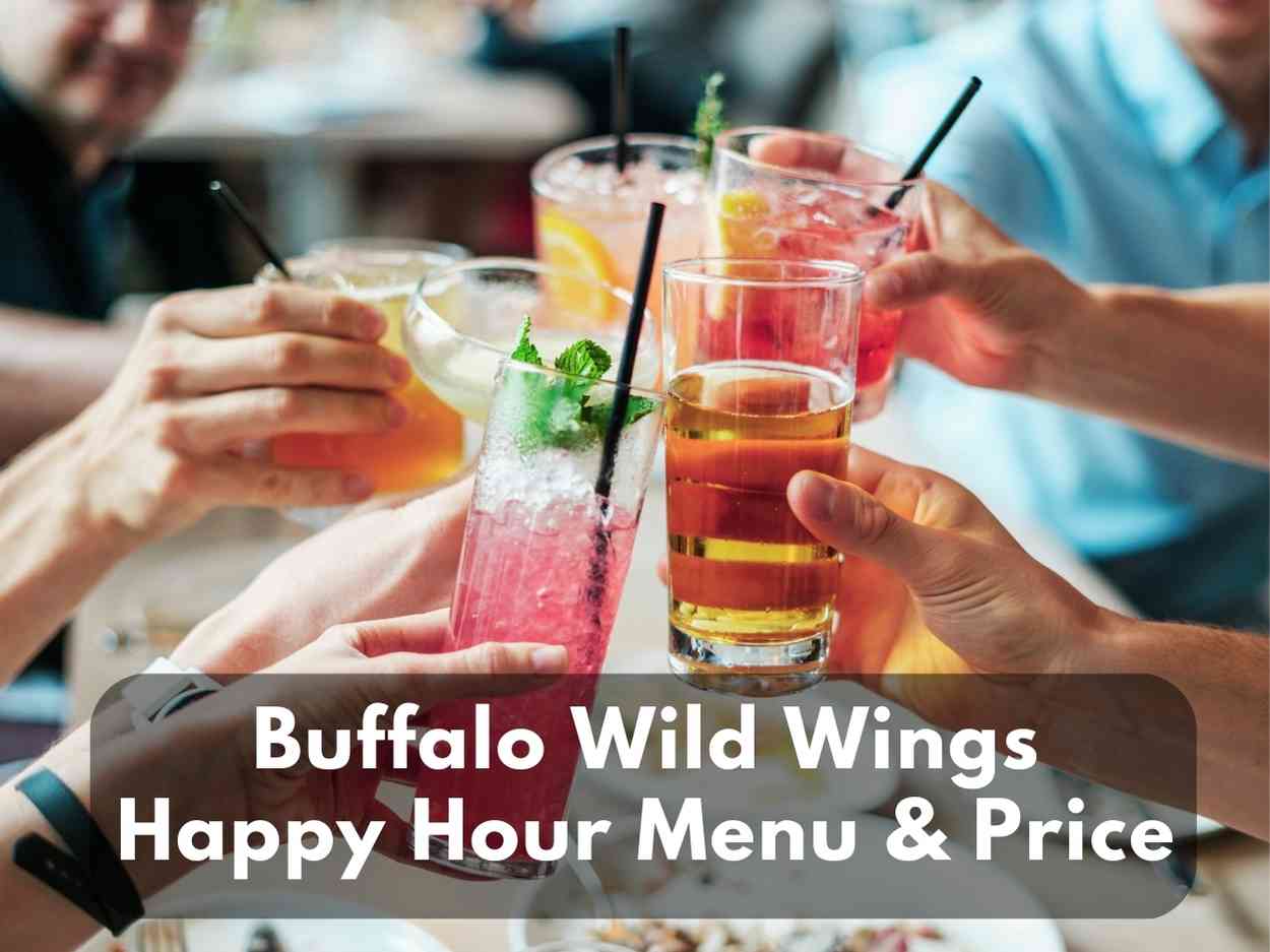 Buffalo Wild Wings Happy Hour Menu & Price 2023 Modern Art Catering