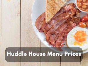 huddle house menu prices
