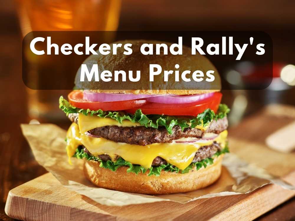 Checkers and Rally's Menu Prices 2023 Modern Art Catering