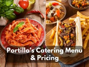 Portillo’s Catering Menu
