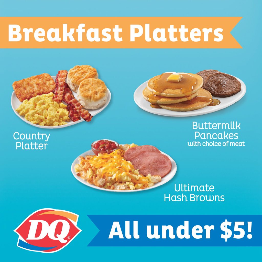 DQ Breakfast Platter